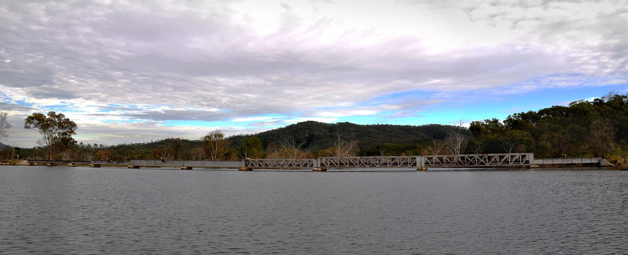 Futter Creek Bridge across Lake Awoonga